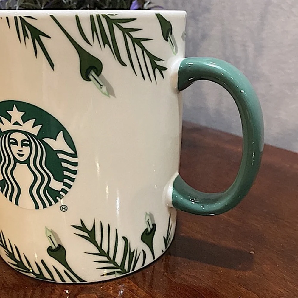 Starbucks Christmas Themed Holiday Lights 2020 Collector Large Size Mug 26oz